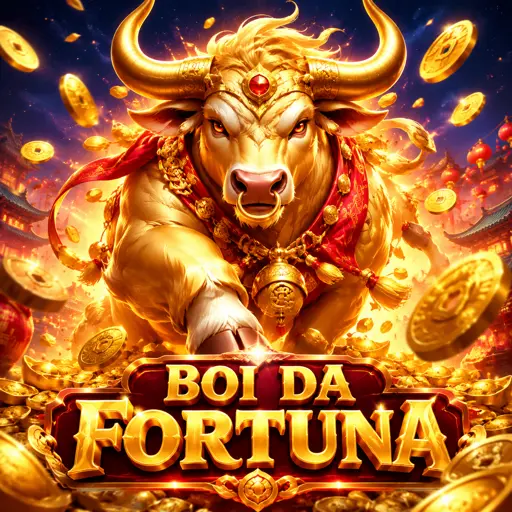 Jogo de slot Fortune Ox com tema do boi da fortuna
