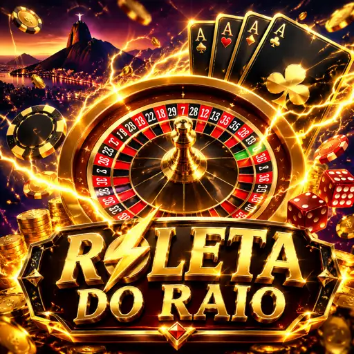 Mesa da Lightning Roulette com raios e números da sorte multiplicadores na tela